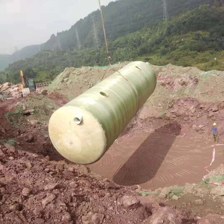 四川玻璃鋼化糞池 玻璃鋼化糞池廠家 污水處理設(shè)備可定制