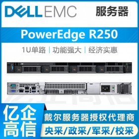 瀘州戴爾易安信服務(wù)器總代理丨DELLEMC PowerEdge R250/R240 換代新品，按需定制