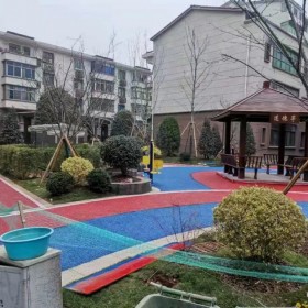 渝中區(qū)彩色透水混凝土 透水地坪粘接料廠家直銷  透水砼顏色料 透水地坪粘接膠 透水地坪報(bào)價(jià) 城市瀝青改色 c25彩色透水混凝土包工包料