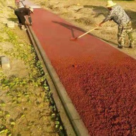 攀枝花市彩色透水混凝土地面施工價格   透水混凝土如何施工  透水混凝土道路廠家 彩色壓?；炷翉S家 透水混凝土原材料有哪些 廠家免費施工指導 送貨到工地