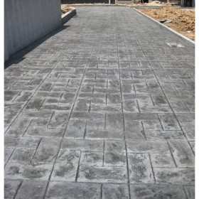 重慶市渝北區(qū) 彩色壓模地坪廠家 藝術(shù)壓印地坪材料 水泥壓花混凝土價格 免費(fèi)工地輔導(dǎo)