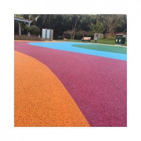 簡陽市 彩色透水混凝土 彩色藝術(shù)壓花地坪