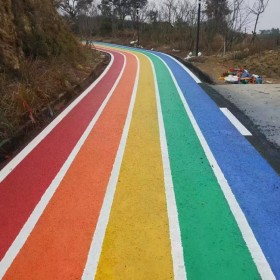 延安市 彩色生態(tài)透水混凝土 彩色透水混凝土道路 透水混凝土施工價格 彩色透水混凝土材料生產(chǎn)廠家
