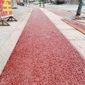 達州市 彩色透水混凝土材料生產(chǎn)廠家 透水砼