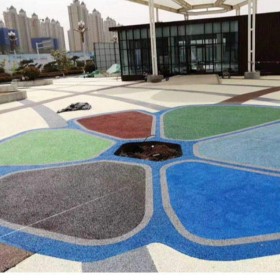 雅安市 C25透水混凝土材料增強(qiáng)劑 透水地坪粘接劑 彩色透水混凝土生產(chǎn)廠家 豪軒地坪 等你來(lái)咨詢(xún)