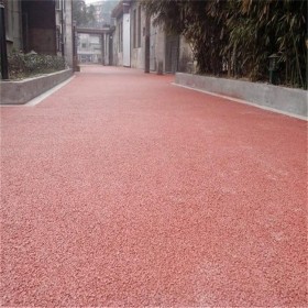 樂山市花紋景觀彩色混凝土 透水地坪 透水地坪粘接劑 彩色透水混凝土生產(chǎn)廠家 免費施工指導(dǎo)送貨到工地