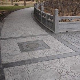 萬源市 壓花地坪 水泥壓模地坪 水泥壓印地坪材料 彩色壓紋地坪  壓花地坪材料批發(fā)