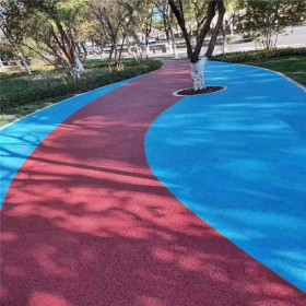 細(xì)粒式透水混凝土 彩色強(qiáng)固透水混凝土 露骨地坪 生產(chǎn)企業(yè)
