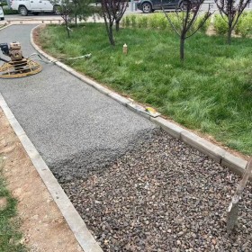 海綿城市透水混凝土 彩色透水混凝土材料生產廠家 環(huán)氧地坪