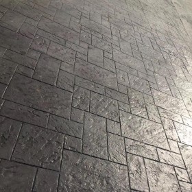 水泥壓花地面 混凝土壓花地坪 彩色透水混凝土壓膜 專(zhuān)業(yè)可訂做