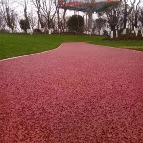 透水性混凝土彩色路面 透水混凝土地面 透水混凝土如何施工 透水混凝土道路廠(chǎng)家 彩色壓?；炷翉S(chǎng)家 免費(fèi)輔導(dǎo)