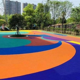車行彩色透水混凝土路 透水混凝土母料 專業(yè)廠家 送貨到工地