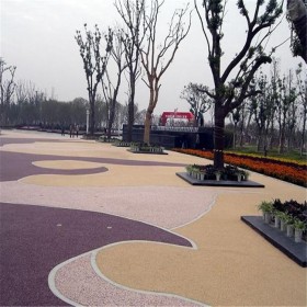 透水混凝土 透水砼粘結(jié)膠 彩色透水地坪 銀行、廣場(chǎng)、停車場(chǎng)地坪 推薦廠家