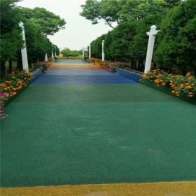 透水地坪材料增強(qiáng)劑 園林道路彩色混凝土 透水地坪粘接劑 廠家直銷 量大送工地