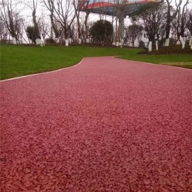 小區(qū)彩色瀝青混泥土 露骨彩色透水混凝土 透水混凝土顏料