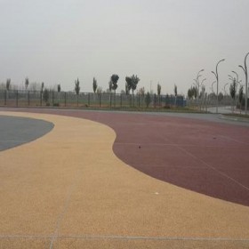 環(huán)保透水混凝土 彩色透水混凝土顏色料 生態(tài)透水路面 彩色透水綠道