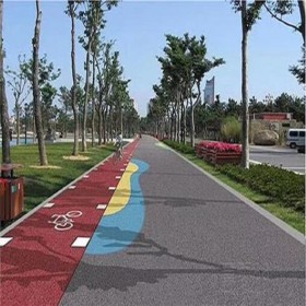 c25彩色混凝土 生態(tài)透水路面 彩色透水地面 專業(yè)免費指導(dǎo)
