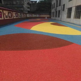 園林道路透水混凝土 彩色地面透水混凝土 生態(tài)透水路面 海綿城市透水砼