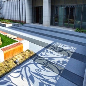 彩色透水混凝土道路 彩色透水混凝土材料生產廠家 透水混凝土材料報價 量大送貨到工地