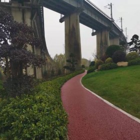 透水性混凝土彩色路面 海綿城市透水地坪 生態(tài)透水路面 生產(chǎn)廠家
