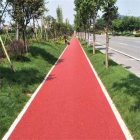 透水性混凝土彩色路面 廣場(chǎng)彩色透水混凝土 生態(tài)透水地坪 生產(chǎn)廠