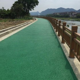 商業(yè)街彩色混凝土 園林景觀綠道 透水混凝土 專業(yè)施工單位