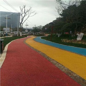 商業(yè)街彩色混凝土 人行道彩色透水混凝土 海綿城市