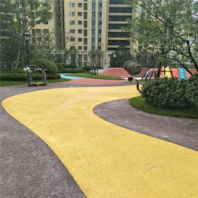 園林道路彩色混凝土 廣場(chǎng)彩色混凝土 小區(qū)透水混凝土 生態(tài)透水地坪