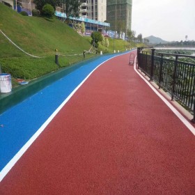 成都市 環(huán)保透水混凝土 路面彩色透水混凝土 園林道路彩色混凝土 廠家直銷