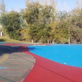 c25彩色混凝土 彩色透水混凝土道路 透水彩色路面 品質(zhì)優(yōu)先