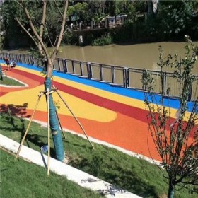 c25彩色混凝土 廣場透水混凝土 園林景觀彩色混凝土 生態(tài)透水地坪 材料廠家