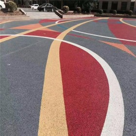 彩色透水地面 c30彩色透水混凝土 無砂透水混凝土 免費指導(dǎo)施工