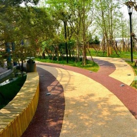 自貢市 彩色透水混凝土 生態(tài)透水地面 操場(chǎng)彩色混凝土 透水性混凝土道路 材料廠家報(bào)價(jià)