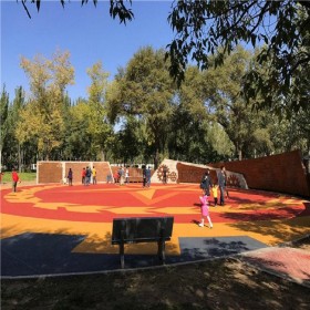 營(yíng)口市 生態(tài)透水水泥地面 彩色透水混凝土路 生態(tài)透水砼 現(xiàn)貨供應(yīng)