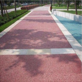 德陽(yáng)市 生態(tài)透水混凝土 透水性混凝土彩色路面 無砂透水混凝土 材料廠家免費(fèi)施工指導(dǎo)