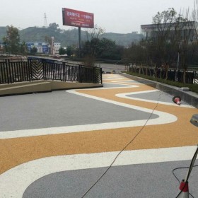 岳陽(yáng)市 透水露骨混凝土 普通彩色透水混凝土 生態(tài)透水混凝土 工廠直銷