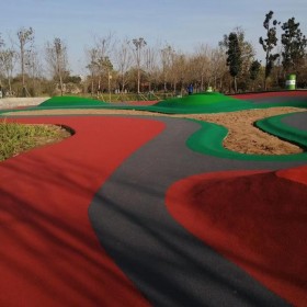 合肥市 車行彩色透水混凝土路 生態(tài)透水混凝土 彩色地面透水混凝土 性價(jià)比高的專業(yè)廠家