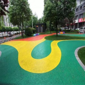 廊坊市 無(wú)砂透水混凝土 園林道路彩色混凝土 生態(tài)透水地坪 透水混凝土原材料廠家