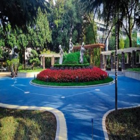 畢節(jié)地區(qū) 彩色生態(tài)透水混凝地坪 環(huán)保透水混凝土 透水混凝土補爛 材料廠家直銷