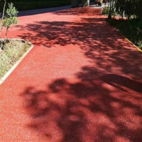 唐山市 露骨彩色透水混凝土 生態(tài)透水路面 專業(yè)彩色透水混凝土修補 廠家直銷