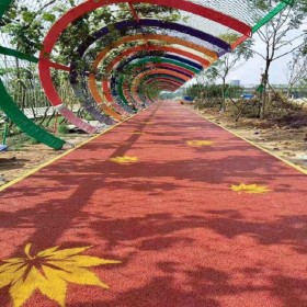 室外透水混凝土 混凝土彩色透水地坪 透水彩色砼 材料廠家報(bào)價(jià)